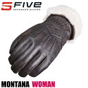 【特価】レディースバイク用グローブ防寒FIVE(ファイブ)ウインターグローブ MONTANA WOMANビンテージ カジュアル 女性用 手袋 秋冬取寄品