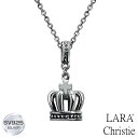 ララクリスティー ララクリスティー ネックレス メンズ ラコロナ ネックレス[BLACK Label] シルバー メンズネックレス LARA Christie