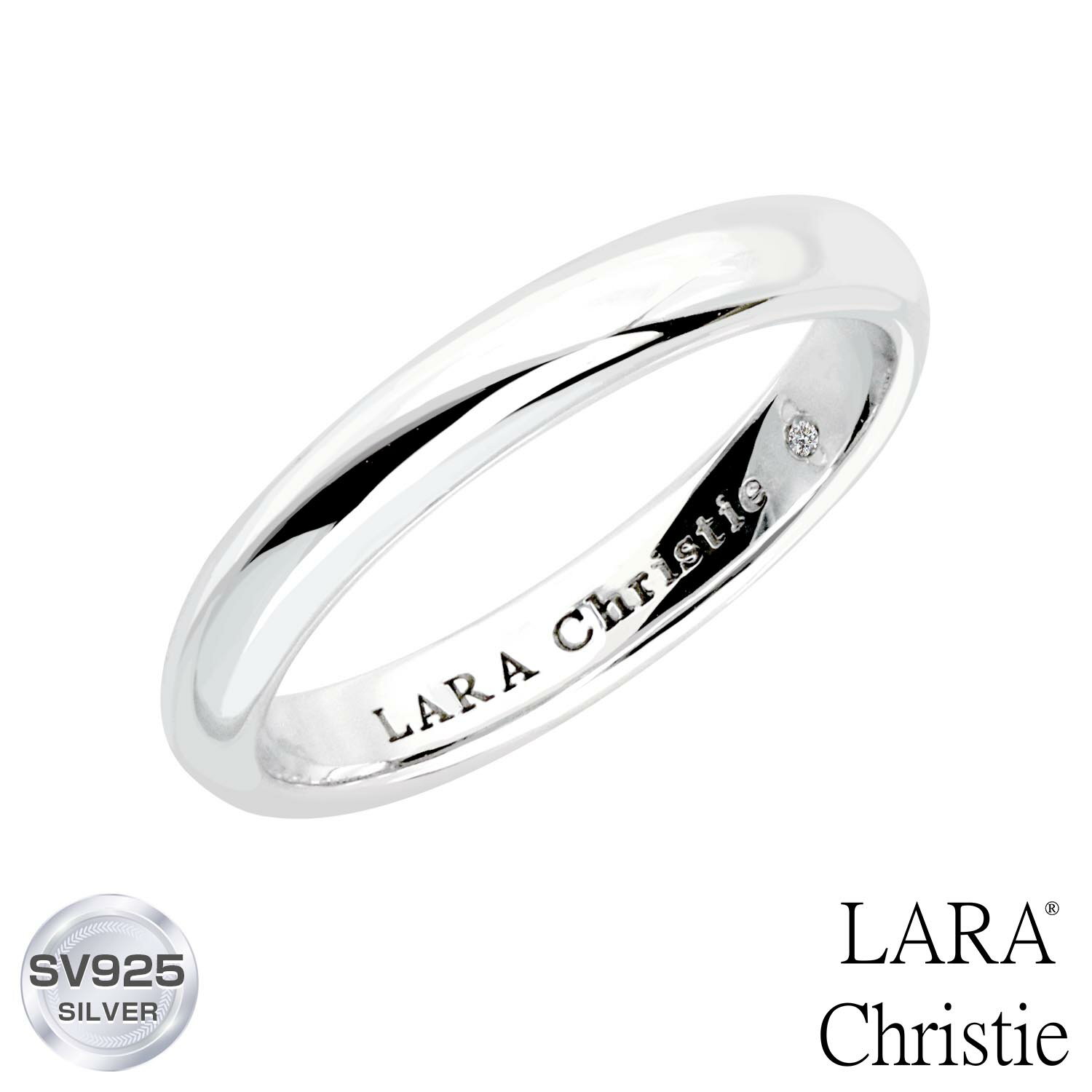 ララクリスティー リング レディース ララクリスティー リング 指輪 レディース エターナルビューティー WHITE Label r3872-w 7号 9号 11号 13号 15号 LARA Christie