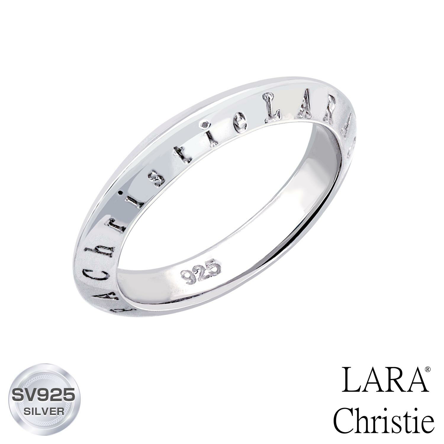ララクリスティー リング レディース ララクリスティー リング 指輪 レディース シルバー ローラシア WHITE Label r6025-w 7号 9号 11号 13号 15号 LARA Christie