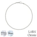 ララクリスティー ブレスレット チェーン レディース メンズ プラチナ PT850 喜平チェーン 幅1.6mm 19cm LARA Christie プラチナム...