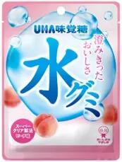 【大特価 数量限定 】【賞味期限：2024年5月】UHA味覚糖 水グミ ピーチ 40g 10