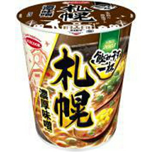エース 飲み干す一杯 札幌濃厚 味噌ラーメン×12