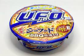 【賞味期限2024年1月14日】日清焼そばUFO濃い濃いシーフードBBQ風×12のサムネイル