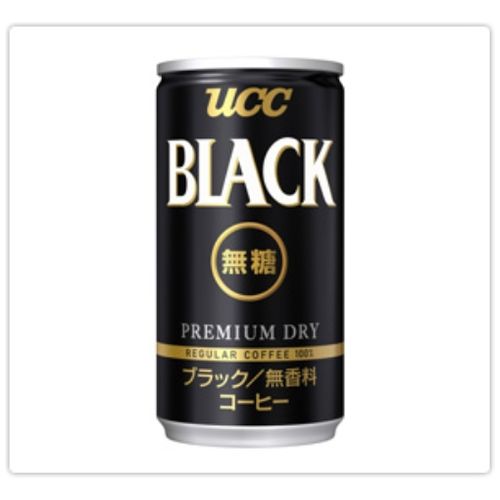 UCC　ブラック無糖　185g　30入り