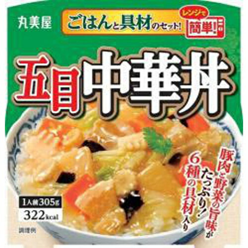 丸美屋 五目中華丼 ごはん付きカップ×6