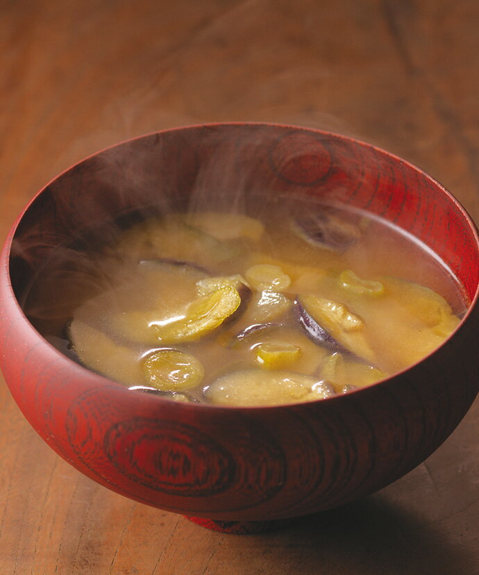 茅乃舎　かやのや　揚げ茄子の味噌汁（4食入）のサムネイル