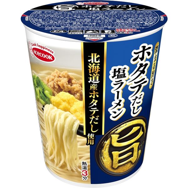 エース　まる旨　ホタテだし塩ラーメン×12(4)