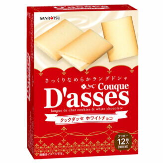 三立　クックダッセ　ホワイトチョコ12枚×6