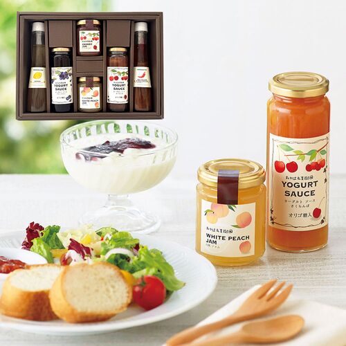 山形 「たかはた果樹園」 ジャム＆ヨーグルトソース＆ドレッシングセット