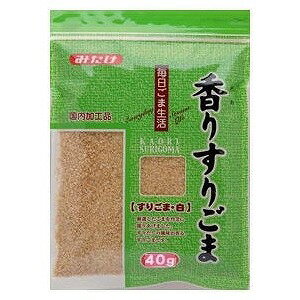 みたけ食品工業香りすりごま（白）　40g　10入り