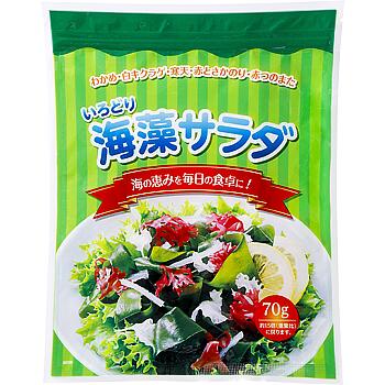 業務スーパー 彩り海藻サラダ 70g×1