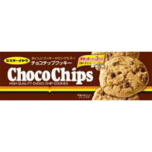 さっくりとした歯ざわりと豊かなチョコチップの味わいが溶け合った本格派のチョコチップクッキーです【原材料】小麦粉（国内製造）、ショートニング、砂糖、チョコレートチップ、でん粉、鶏卵、ココアパウダー、食塩、スパイス／膨張剤、乳化剤、香料、カロテ...