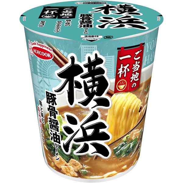 エース ご当地の一杯 横浜豚骨醤油ラーメン×12