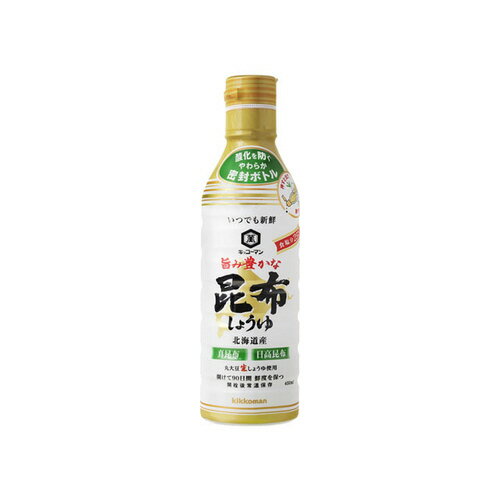 【萬】いつでも新鮮旨み豊かな昆布しょうゆ450ml×12