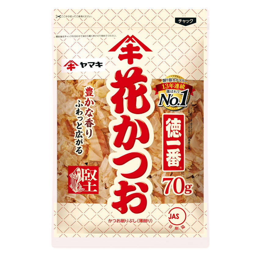 ヤマキ 徳一番花かつお 70g×12