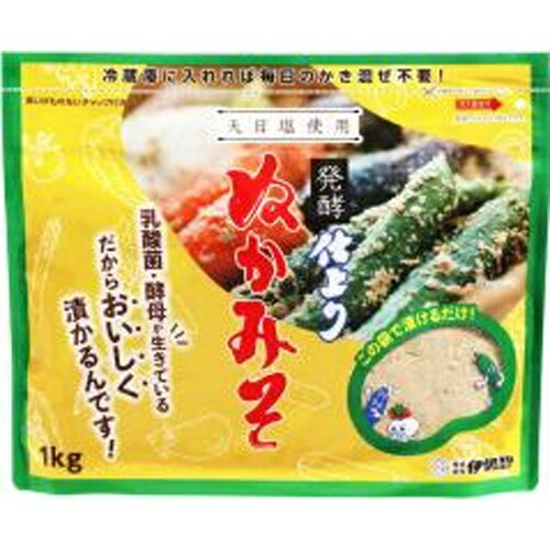 伊勢惣 仕上りぬかみそ 1kg×10