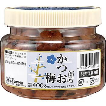 業務スーパー かつお梅 385g×1