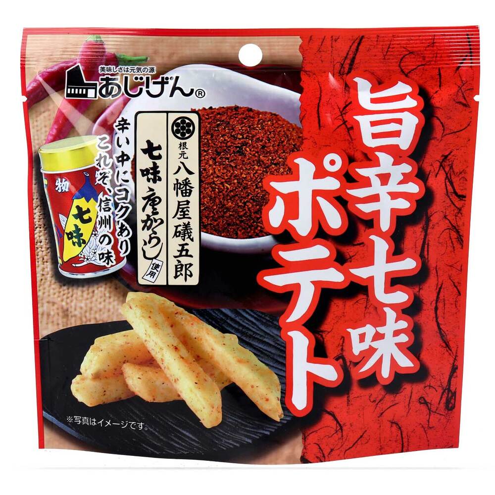 八幡屋礒五郎 旨辛七味ポテト 50g×90