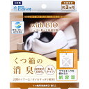 withBIO くつ箱の消臭 貼るタイプ 1個入×48