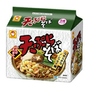 マルちゃん(5食)天ぷらそば×6