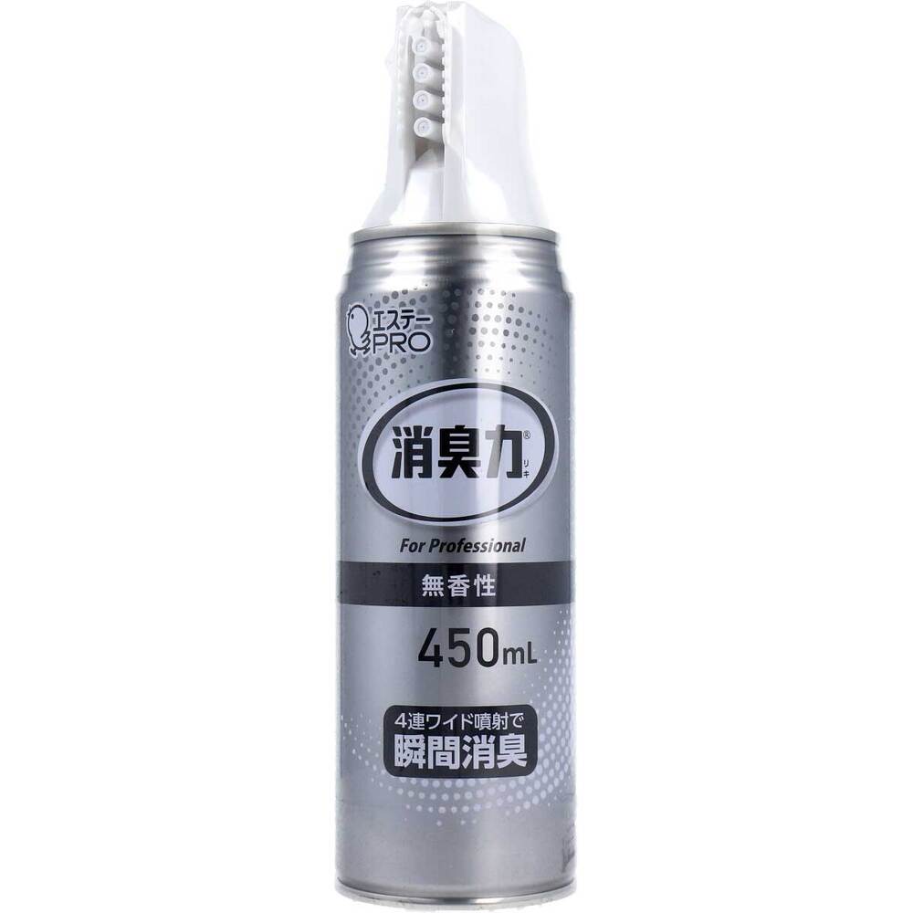 消臭力 業務用 ワイドスプレー 無香性 450mL ×24