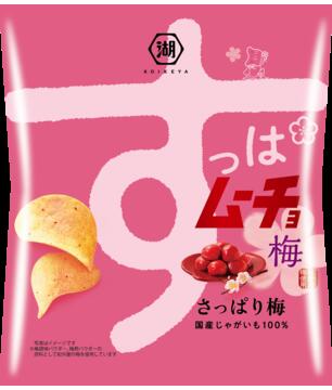 湖池屋すっぱムーチョチップス さっぱり梅味 55g 12入り