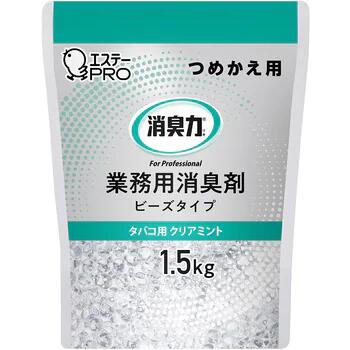 消臭力 業務用 ビーズタイプ クリアミント 詰替 1.5kg×6個×1