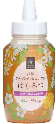 純粋アルゼンチン&カナダ産はちみつ 720g×12
