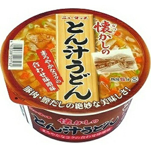 ニュータッチ 懐かしのとん汁うどん×12 ニュータッチ 懐かしのとん汁うどん×12
