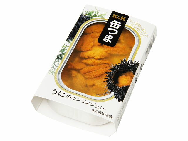 K&K 缶つま うにのコンソメジュレ 65g x6