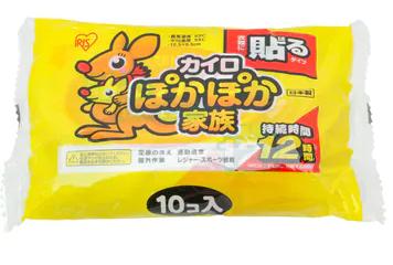 アイリスオーヤマ ぽかぽか家族 貼るレギュラー 1パック(10個) ×1 アイリスオーヤマ ぽかぽか家族 貼るレギュラー 1パック(10個) ×1