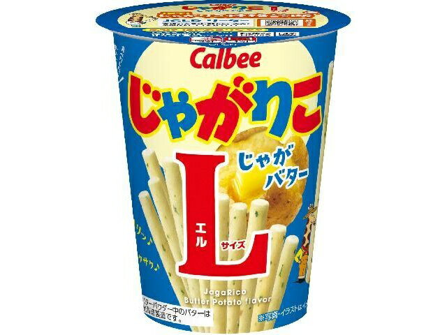 カルビー　じゃがりこじゃがバターLサイズ 66g×12