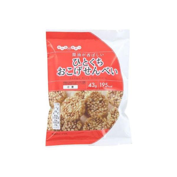 みんなのおやつ ひとくちおこげせんべい 31gx12