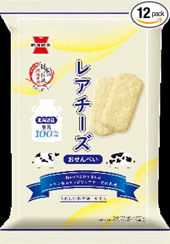 岩塚 レアチーズおせんべい 18枚×12