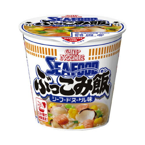 日清 カップヌードルシーフードヌードルぶっこみ飯×6