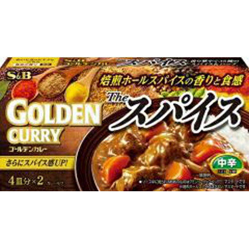 S&B ゴールデンカレー ザ・スパイス 中辛160g×10