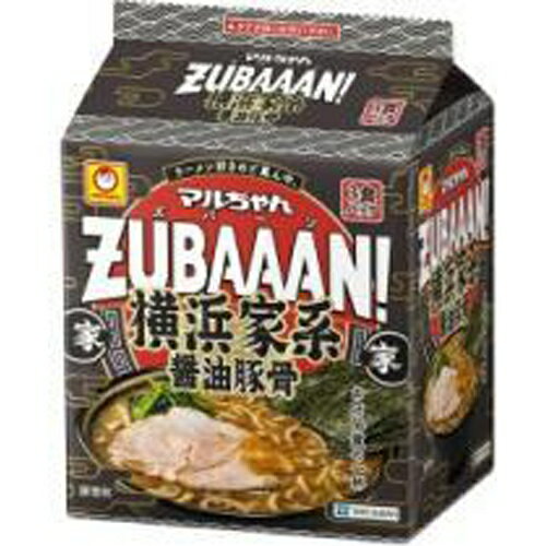 無料 袋麺 ZUBAAAN！ 横浜家系醤油豚骨 3食パック×9個入×1ケース 発売日：2023年4月3日