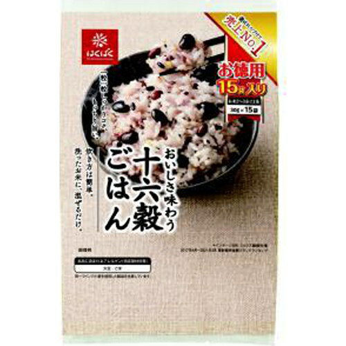 はくばく 味わう十六穀ごはん 30g×15×6 はくばく 味わう十六穀ごはん 30g×15×6