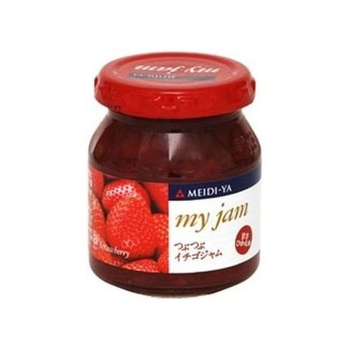 明治屋 果実実感つぶつぶイチゴジャム 160g ×12