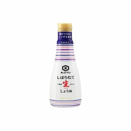 【萬】いつでも新鮮しぼりたて生しょうゆ 200ml×6