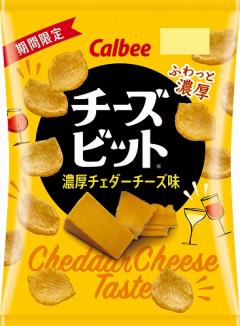 カルビー　チーズビット濃厚チェダーチーズ味　57g×12