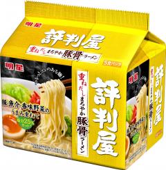 おまとめマーケット 明星 評判屋 重ねだしまろやか豚骨ラーメン5食 ×6