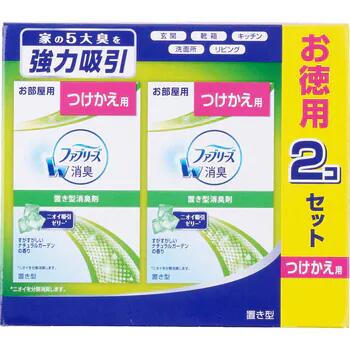 P&G　置き型ファブリーズ　すがすがしいナチュラルガーデンの香り　付替　130g×2個×1