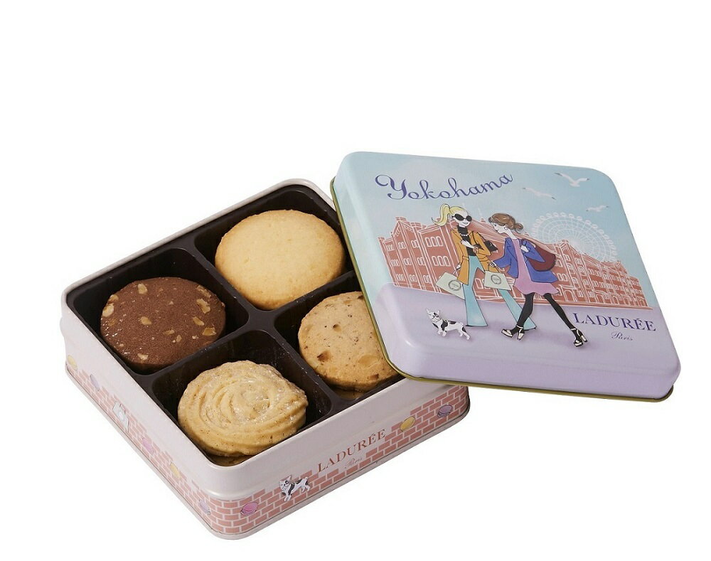 【公式】地域限定 パリジェンヌ in Yokohama サブレ12枚入り スイーツ お菓子 洋菓子 プレゼント お返し ギフト 贈り物 詰め合わせ ラデュレ 焼き菓子のサムネイル