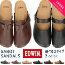 【26時間限定5%OFF クーポン】エドウィン サンダル レディース コルク 歩きやすい 軽量 おしゃれ かわいい 履きやすい 疲れない EW9481 EW94...