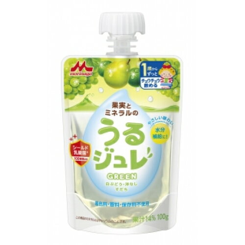 森永乳業　果実とミネラルのうるジュレGREEN　100g