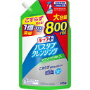 ルックプラス バスタブクレンジング クリアシトラスの香り 詰め替え 大容量 800mL お風呂洗剤※取り寄せ商品 返品不可