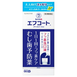 【第3類医薬品】エフコート　メディカルクール香味　250ml【セルフメディケーション税制対象】