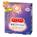 花王 めぐりズム 蒸気でホットアイマスク ラベンダーの香り 5枚入×3個